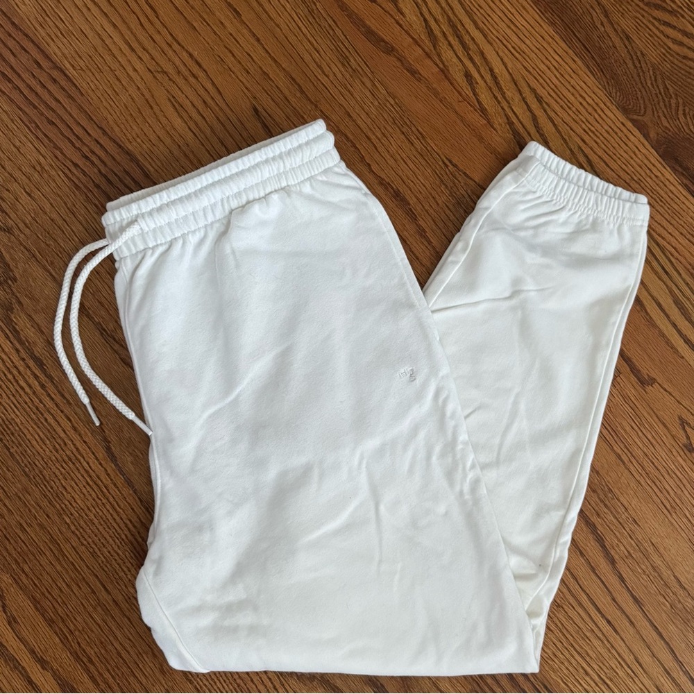 NWOT Hommegirls French terry sweats in cream size M